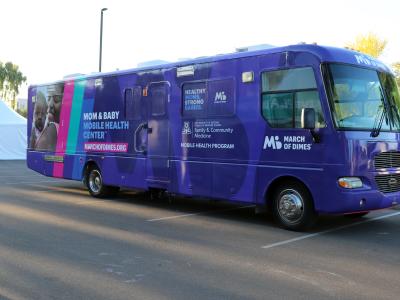 mobile health center vehicle