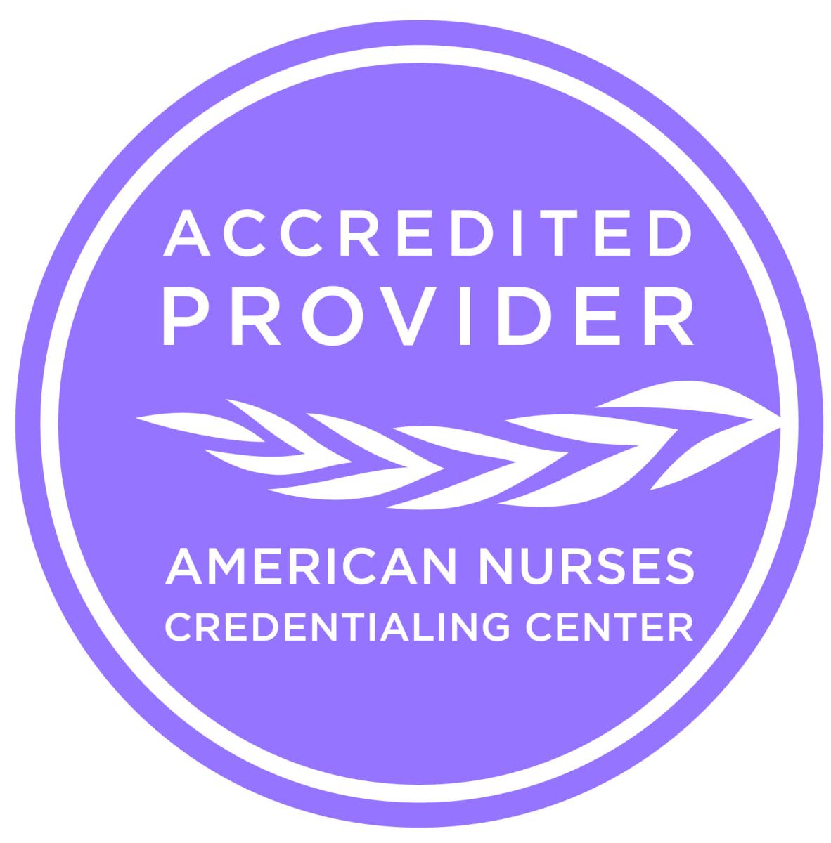 Accredited Provider ANCC Logo